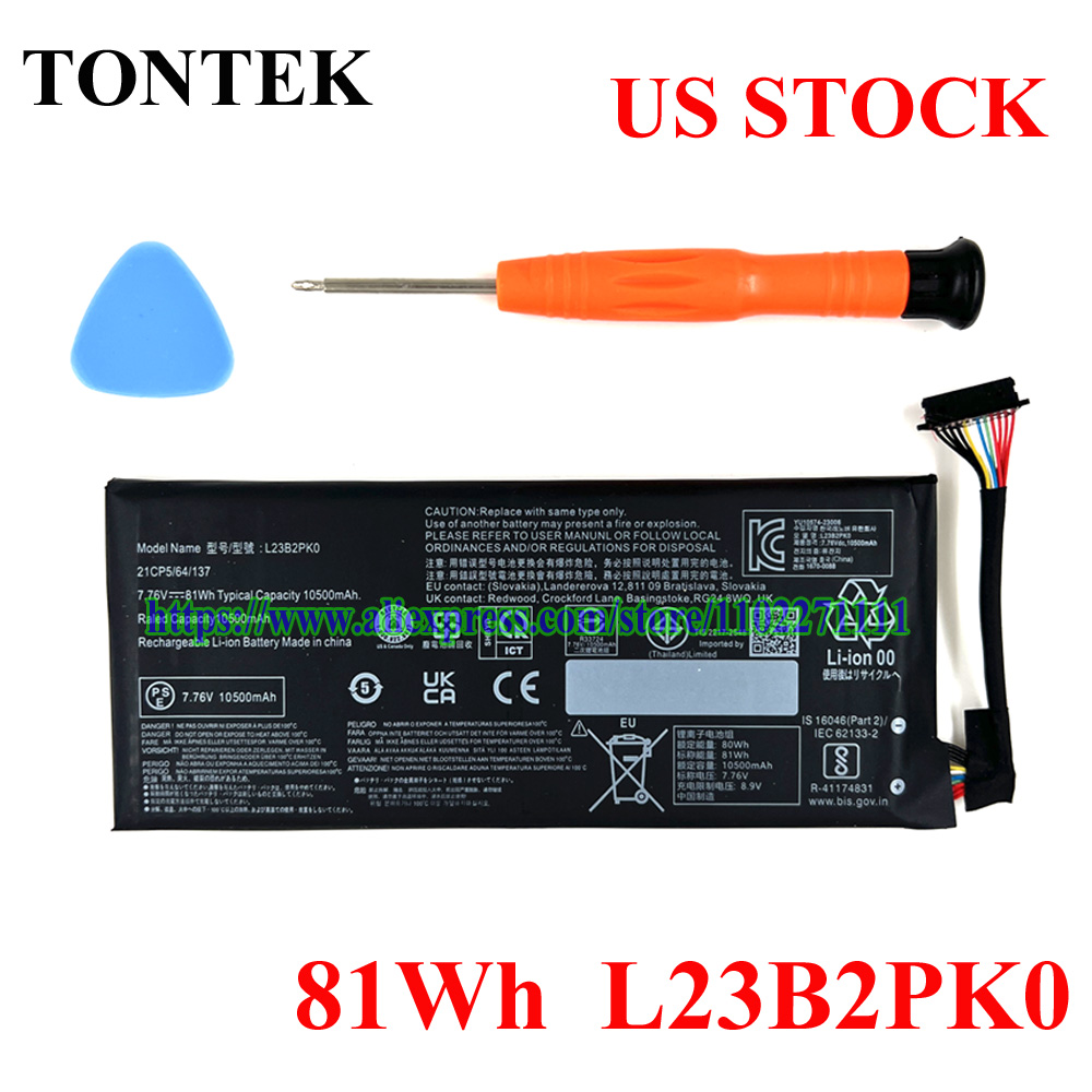 Pc Gaming Lenovo Legion - 81Wh Upgrade High Capacity L23B2PK0 Battery
