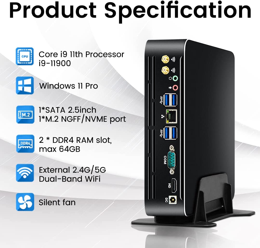 Pc Gaming Intel Core I5 - Partaker 11th Gen Intel Mini PC