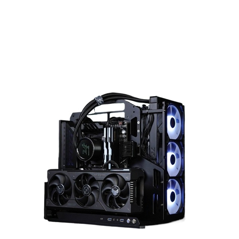 Open Frame PC Case ATX Support - Pc Gaming Test ulasan dan harga
