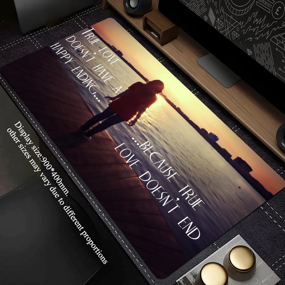 Large Romantic Aesthetic Gamin - Pc Gaming Quotes ulasan dan harga