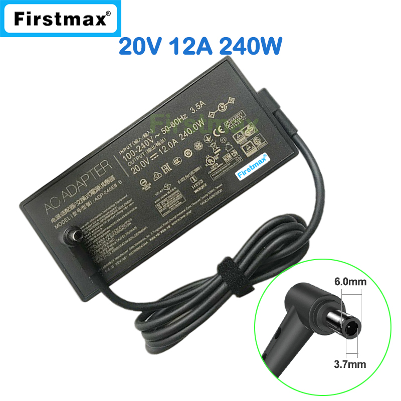 20V 12A 240W AC Adapter for As - Pc Gaming Asus ulasan dan harga