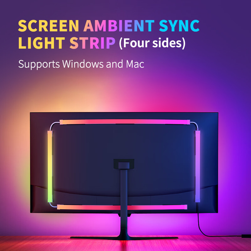RGB Smart LED Monitor Backligh - No Rgb Gaming Pc ulasan dan harga