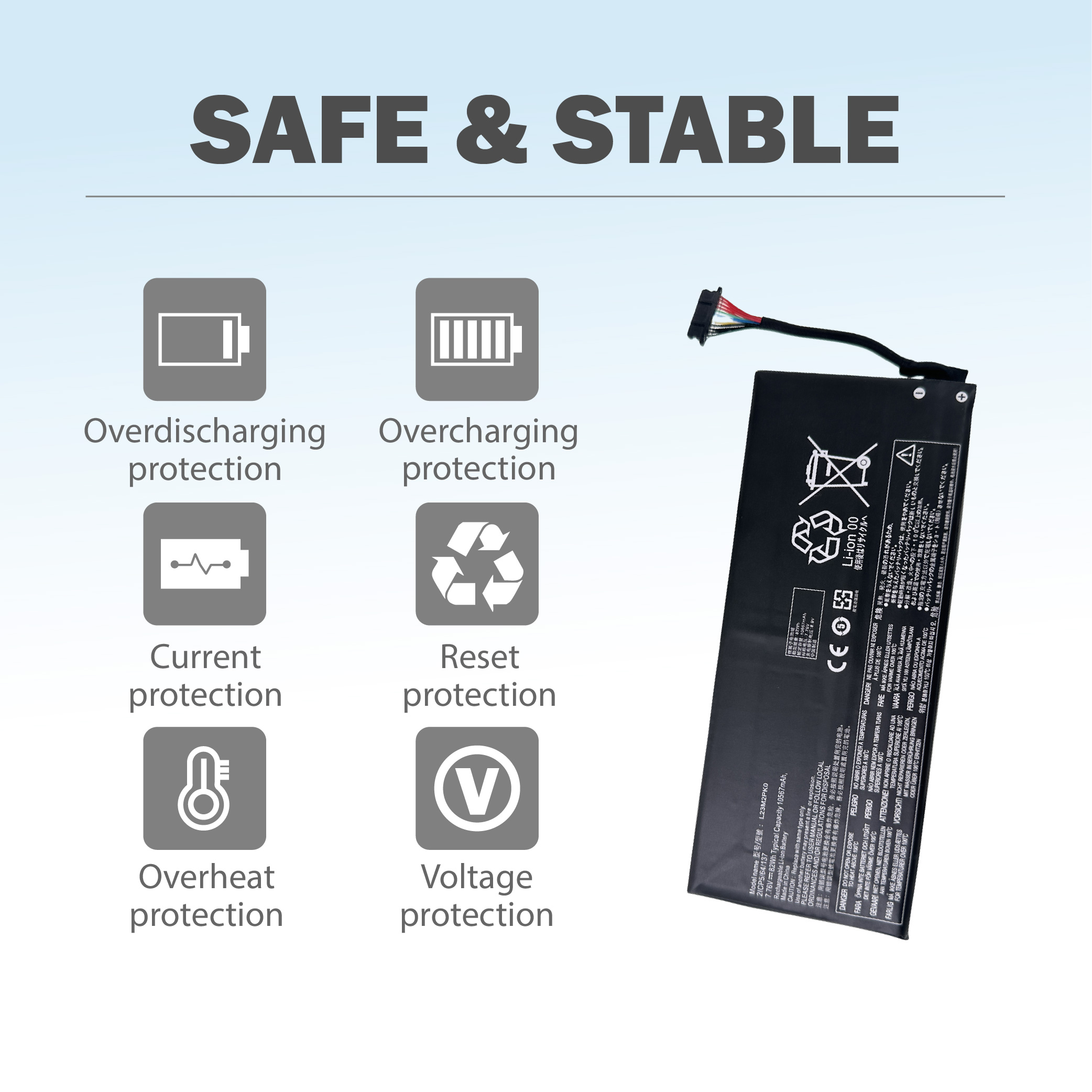 L23M2PK0 Battery L23B2PK0 For  - Pc Gaming Lenovo Legion ulasan dan harga