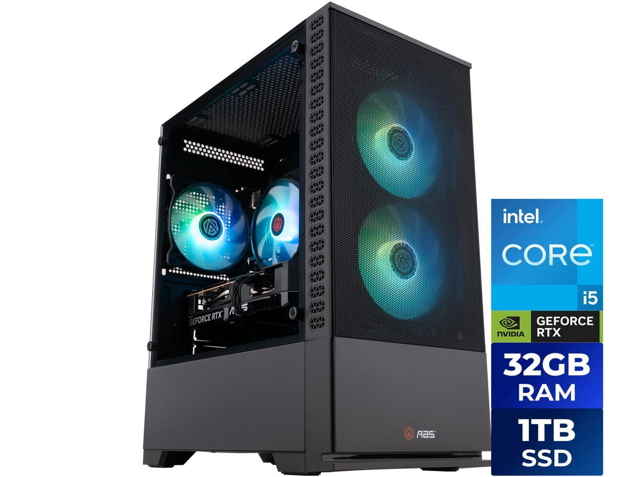 ABS Cyclone Aqua Prebuilt Gami - Pc Gaming Rtx ulasan dan harga