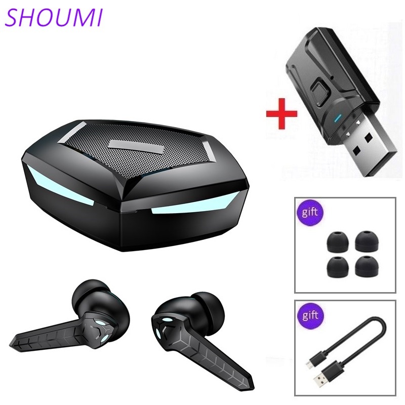 Shoumi TWS Gaming Earbuds Low  - Pc Gaming Apple ulasan dan harga