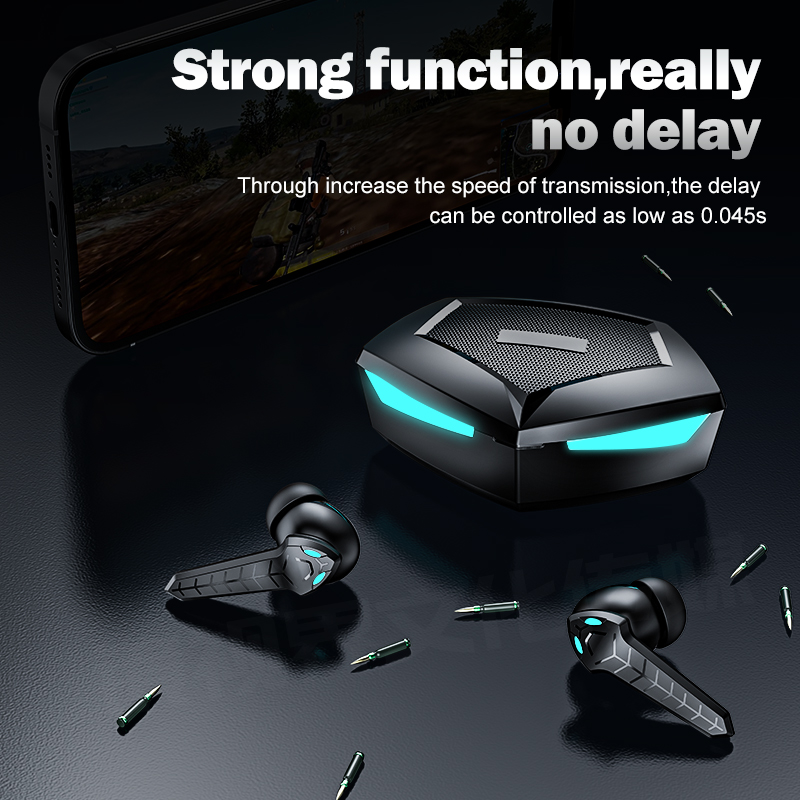 Shoumi TWS Gaming Earbuds Low  - Pc Gaming Apple ulasan dan harga