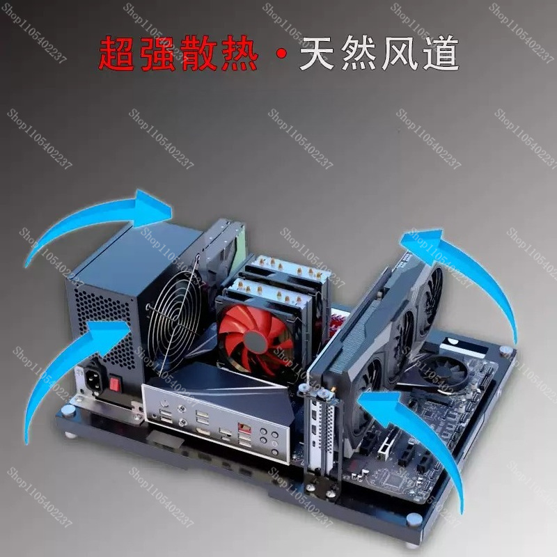 ATX MATX Open Frame PC Test Be - Pc Gaming Test ulasan dan harga