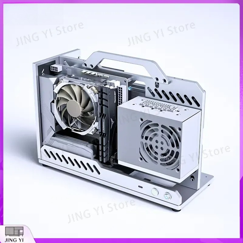 Mini ITX Computer Case Aluminu - Pc Gaming Rtx ulasan dan harga