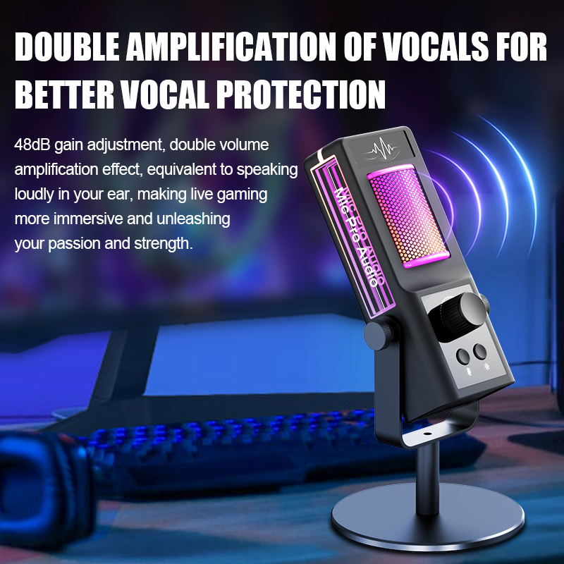 Rgb condenser microphone podca - Pc Gaming Online ulasan dan harga