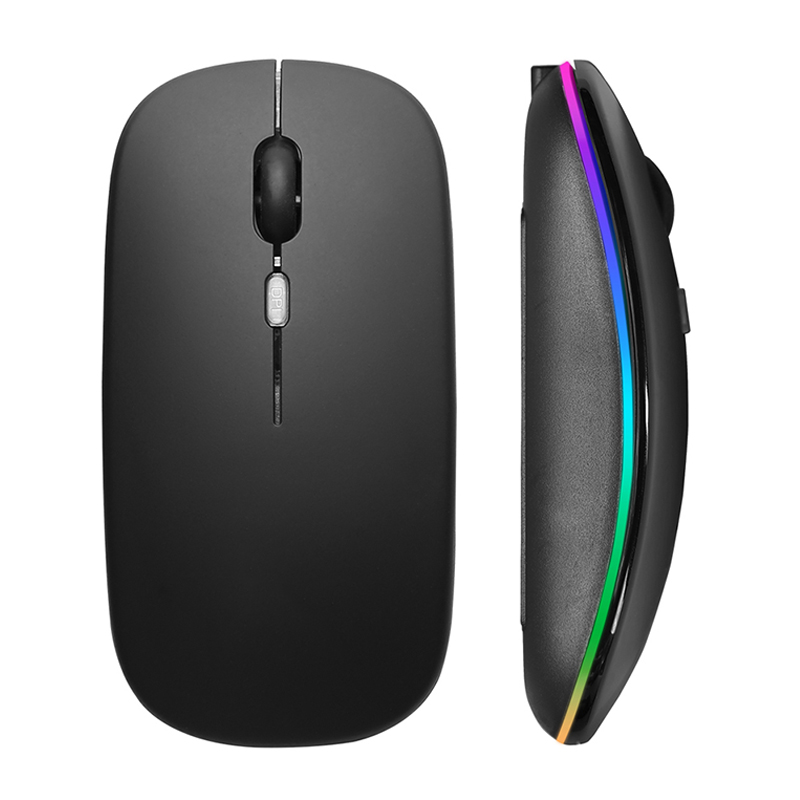 Wireless Mouse RGB Rechargeabl - No Rgb Gaming Pc ulasan dan harga