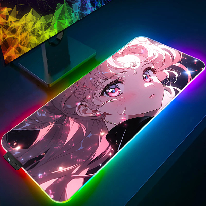RGB Large Mouse Pad Gamer Keyb - No Rgb Gaming Pc ulasan dan harga