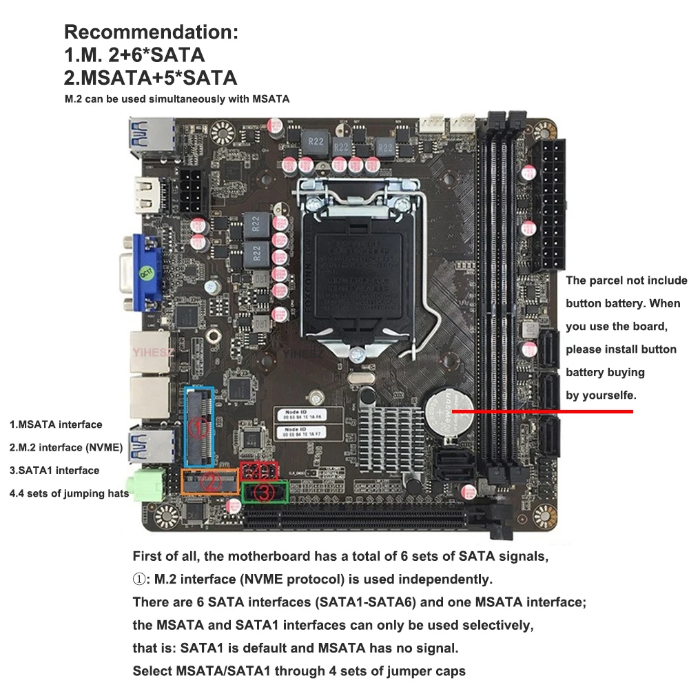 B365 Mini-ITX Motherboard LGA  - Pc Gaming Intel Core I5 ulasan dan harga