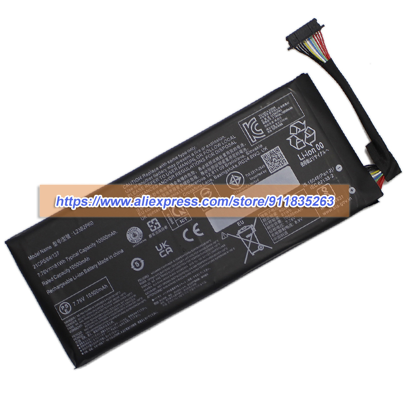 New L23B2PK0 Battery 7.76V 105 - Pc Gaming Lenovo Legion ulasan dan harga