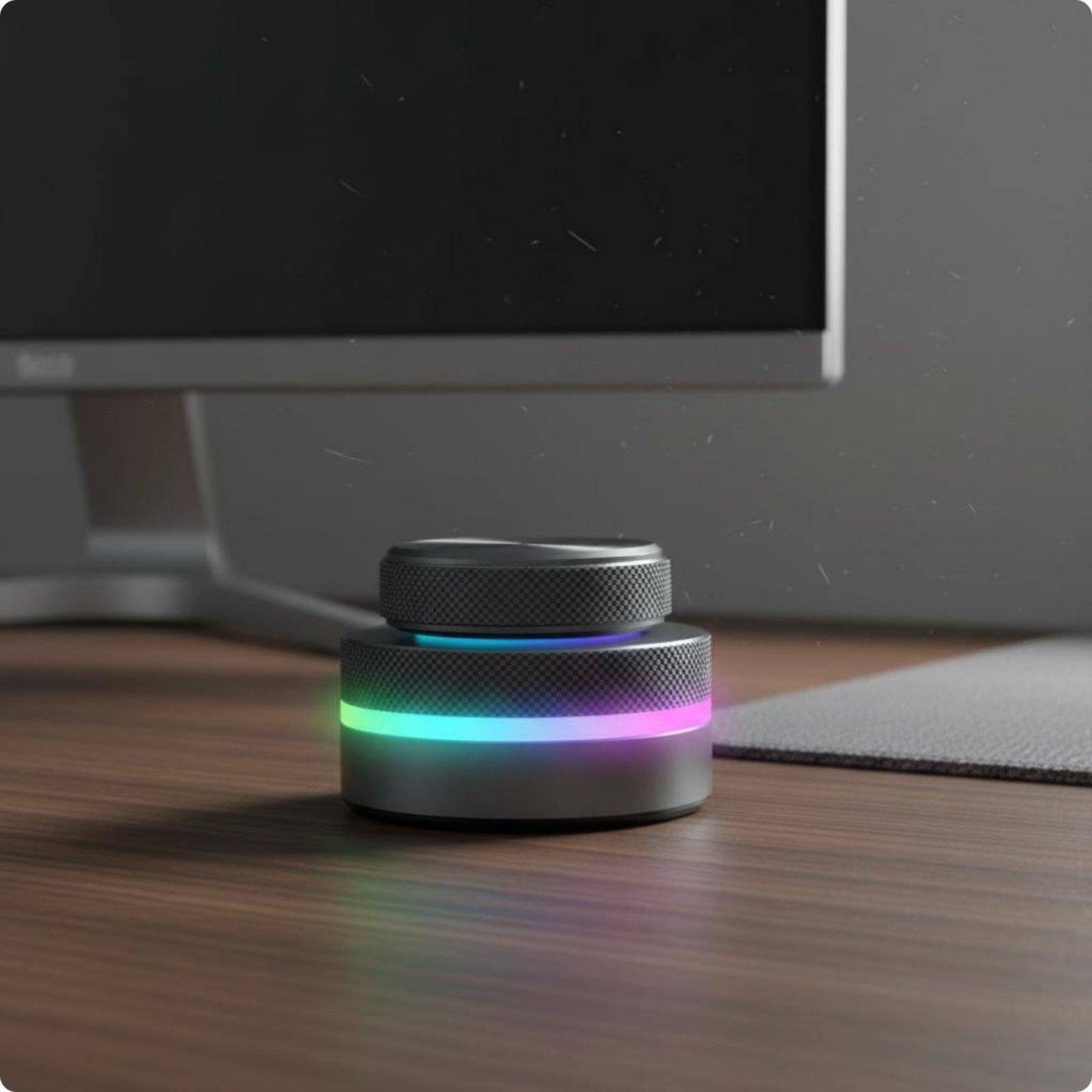 Aluminum Bluetooth Volume Knob - No Rgb Gaming Pc ulasan dan harga