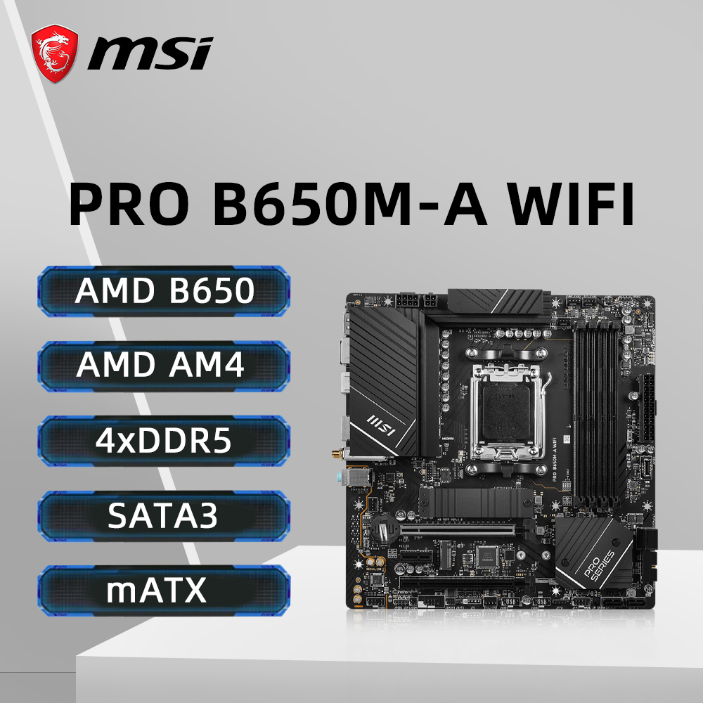 MSI PRO B650M-A WIFI Motherboa - Pc Gaming Intel Core I5 ulasan dan harga