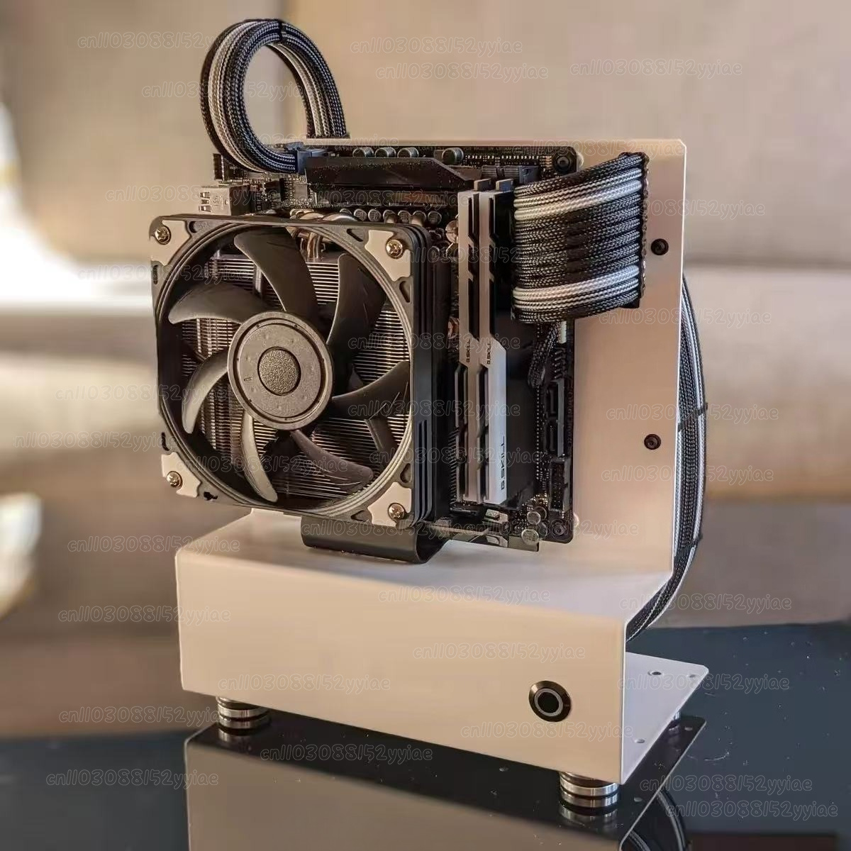 Mini ITX Open Frame Case, Port - Pc Gaming Test ulasan dan harga