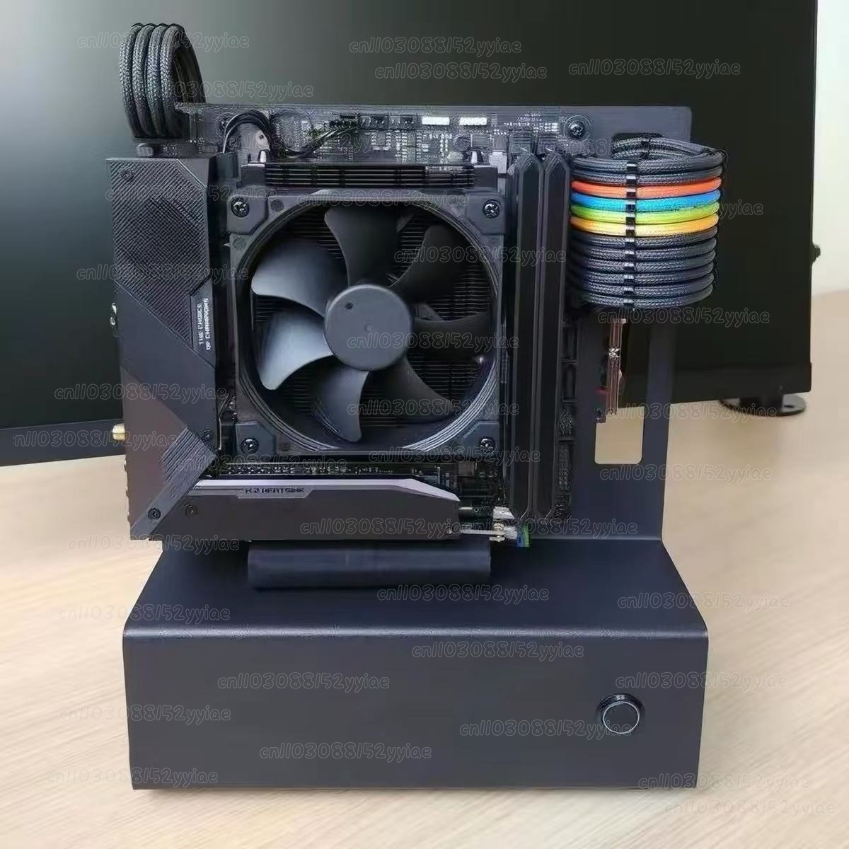 Mini ITX Open Frame Case, Port - Pc Gaming Test ulasan dan harga
