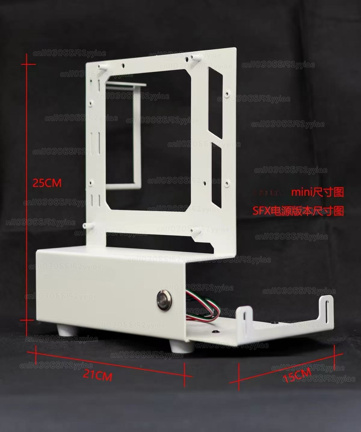 Mini ITX Open Frame Case, Port - Pc Gaming Test ulasan dan harga